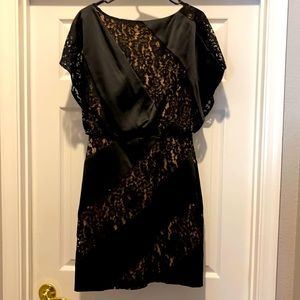 Jessica Simpson Black and neutral dress